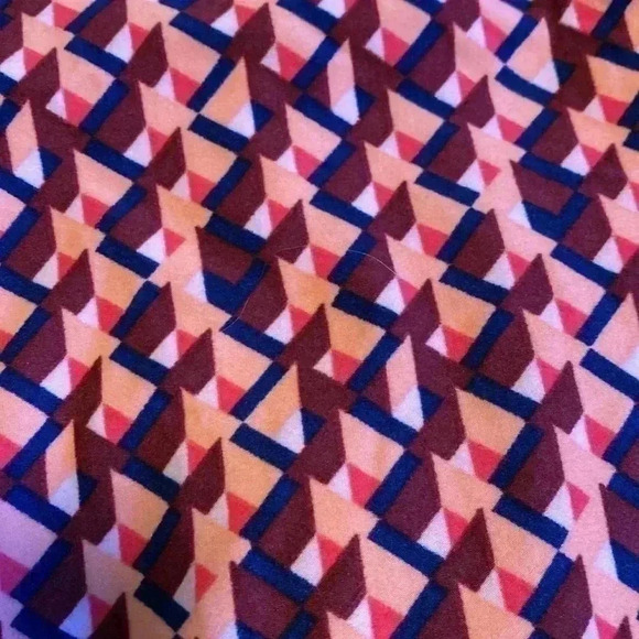LulaRoe Geometric Pattern Leggings Tall Curvy. Set of two.  Ultra-soft  Material - Picture 2 of 12